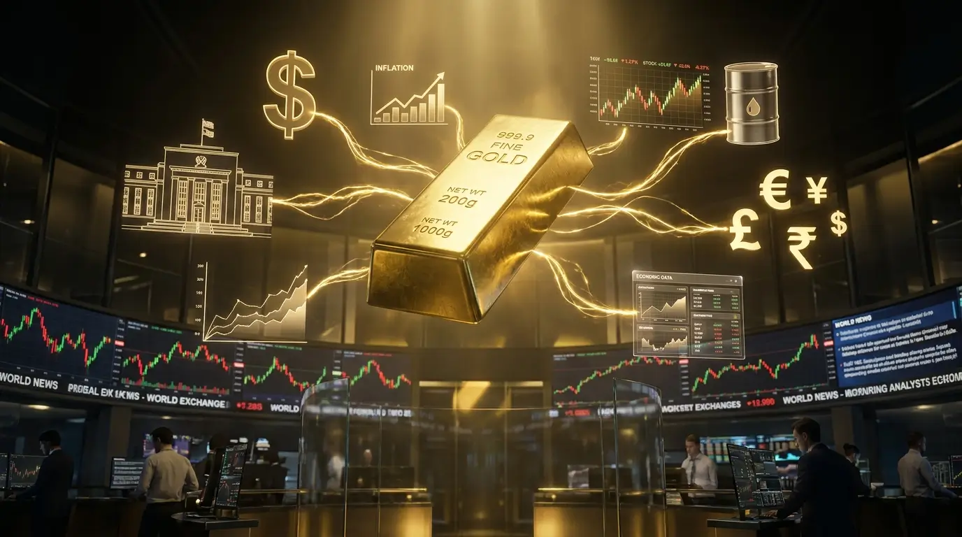 What Actually Moves Gold Prices Every Day