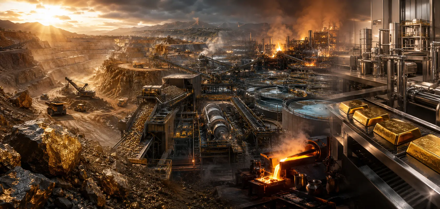 Behind the Shine: The Real Journey of Gold from Ground to Gold Bar