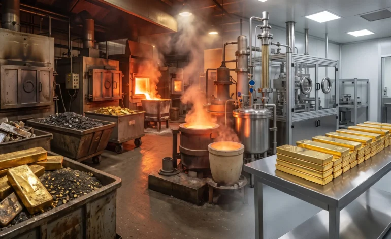 How Gold Refining Turns Raw Metal Into Pure Gold