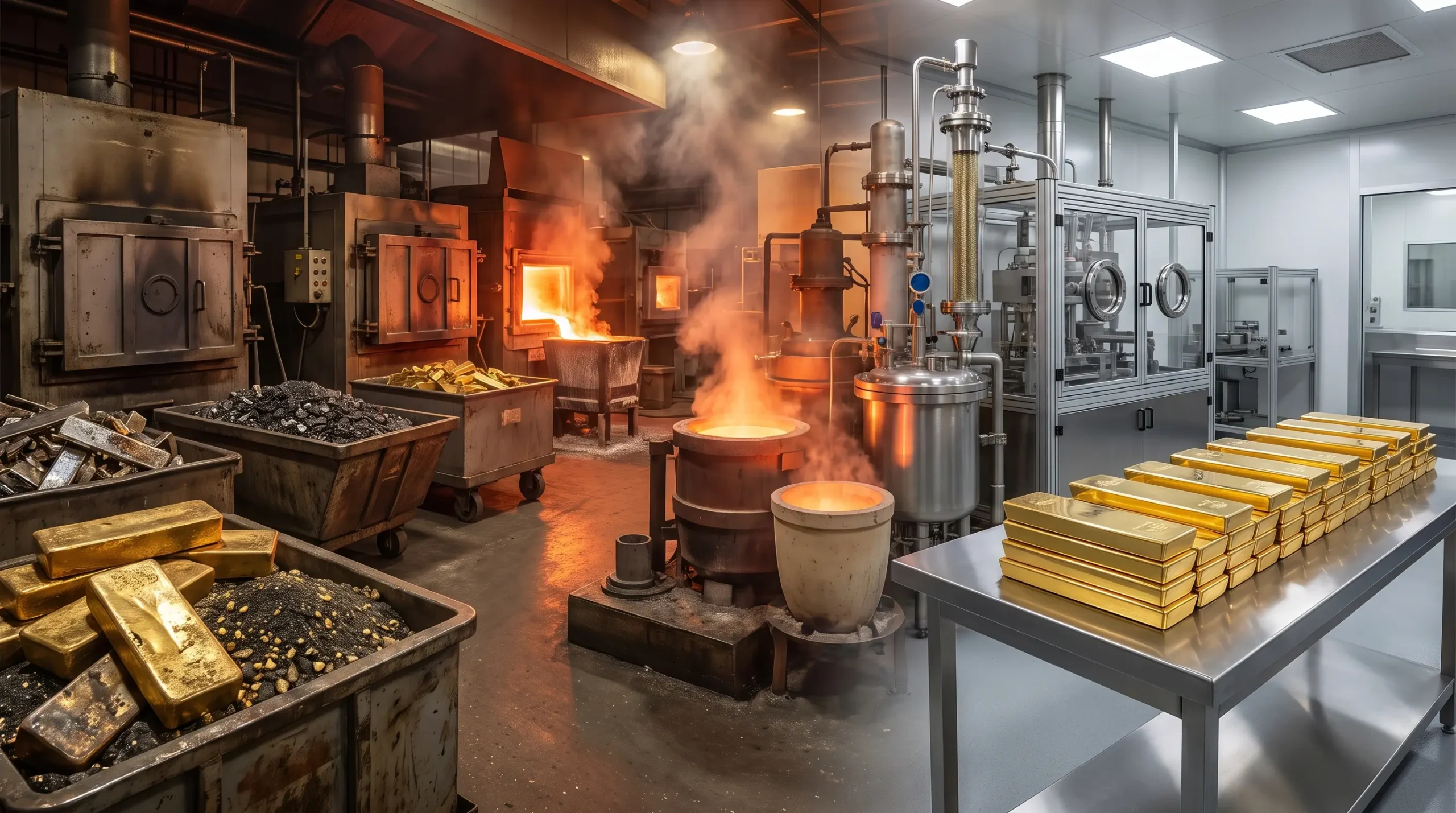 How Gold Refining Turns Raw Metal Into Pure Gold