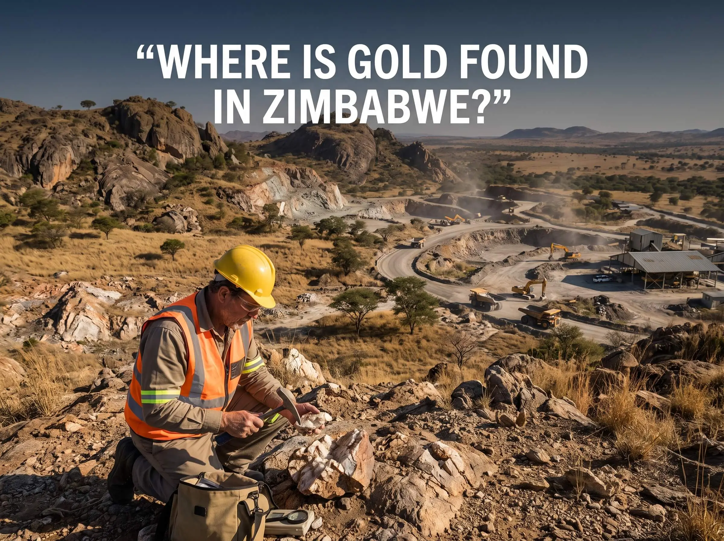 Where Is Gold Found in Zimbabwe? Major Areas & Deposits
